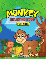 Monkey Coloring Book For Kids