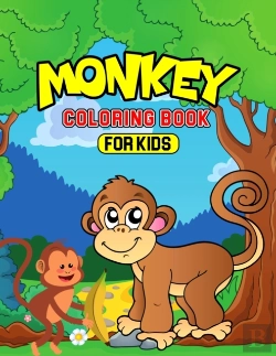 Bertrand.pt - Monkey Coloring Book For Kids