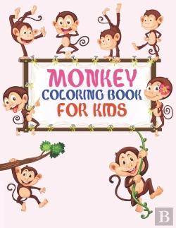 Bertrand.pt - Monkey Coloring Book For Kids