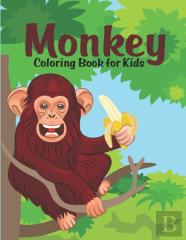 Monkey Coloring Book For Kids