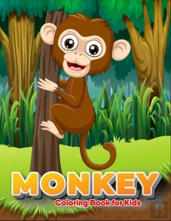 Bertrand.pt - Monkey Coloring Book For Kids