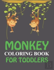 Monkey Coloring Book For Toddlers