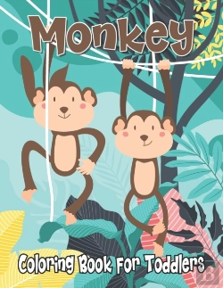 Bertrand.pt - Monkey Coloring Book For Toddlers