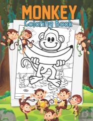 Monkey Coloring Book