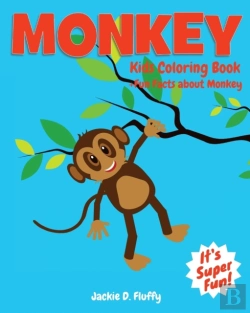 Bertrand.pt - Monkey Kids Coloring Book +Fun Facts About Monkey