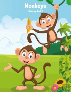 Bertrand.pt - Monkeys Coloring Book 1