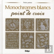 Monochromes Blancs Au Point De Croix