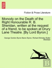 Monody On The Death Of The Right Honoura