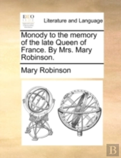 Bertrand.pt - Monody To The Memory Of The Late Queen O