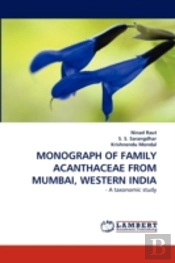 Monograph Of Family Acanthaceae From Mumbai, Western India