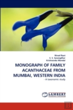 Bertrand.pt - Monograph Of Family Acanthaceae From Mumbai, Western India