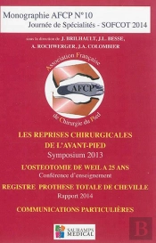 Monographie Afcp Tome 10 : Journée De Spécialités ; Sofcot 2014