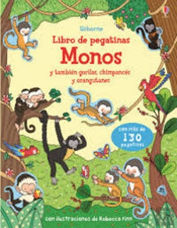 Bertrand.pt - Monos (Libro De Pegatinas) (+3 Años)