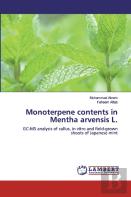 Monoterpene Contents In Mentha Arvensis L.