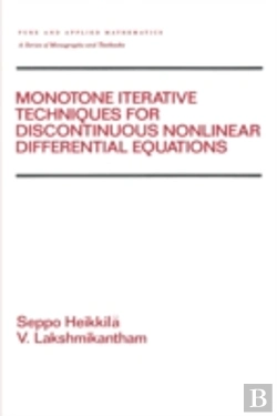 Bertrand.pt - Monotone Iterative Techniques For Discontinuous Nonlinear Differential Equations