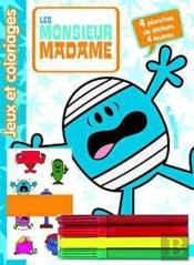 Monsieur Madame : Jeux Et Coloriages Pour Les Vacances