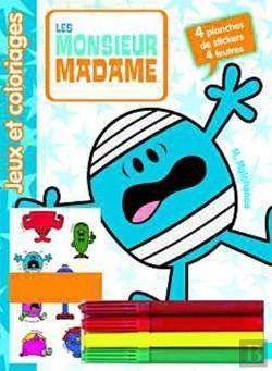 Bertrand.pt - Monsieur Madame : Jeux Et Coloriages Pour Les Vacances