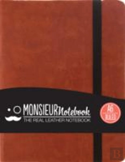 Bertrand.pt - Monsieur Notebook - Real Leather A6 Tan Ruled