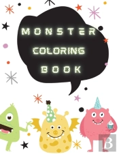 Monster Coloring Book: Chose Your Favour