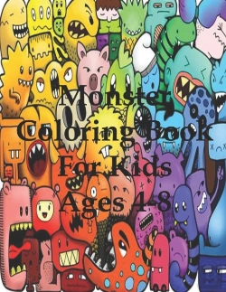 Bertrand.pt - Monster Coloring Book For Kids Ages 4-8