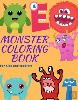 Bertrand.pt - Monster Coloring Book For Kids And Toddlers - Vol 04