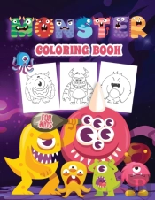 Monster Coloring Book For Kids: Kids Col