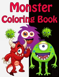 Bertrand.pt - Monster Coloring Book