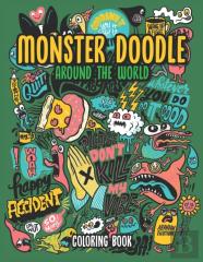 Monster Doodle Around The World