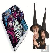 Monster High - Um Susto de Diário com Oferta Chápeu de Bruxa