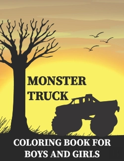 Bertrand.pt - Monster Truck Coloring Book For Boys And Girls