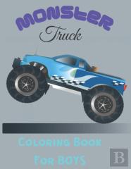 Monster Truck Coloring Book For Boys