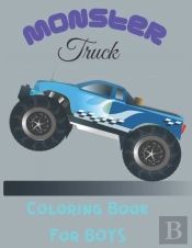 Monster Truck Coloring Book For Boys