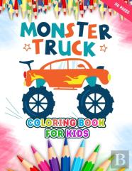 Monster Truck Coloring Book For Kids