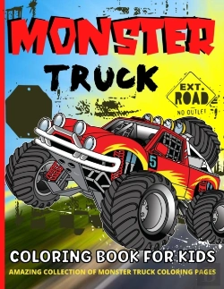 Bertrand.pt - Monster Truck Coloring Book For Kids Age