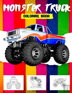 Bertrand.pt - Monster Truck Coloring Book For Kids Ages 4-8