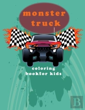 Monster Truck Coloring Book For Kids