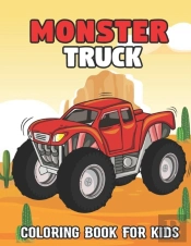 Monster Truck Coloring Book For Kids