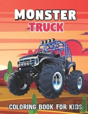 Monster Truck Coloring Book For Kids