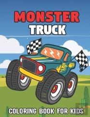 Monster Truck Coloring Book For Kids