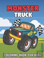 Monster Truck Coloring Book For Kids