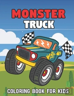 Bertrand.pt - Monster Truck Coloring Book For Kids