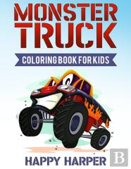 Monster Truck Coloring Book For Kids