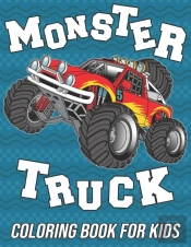Monster Truck Coloring Book For Kids