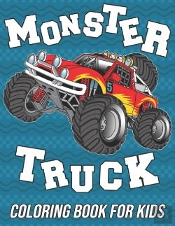 Bertrand.pt - Monster Truck Coloring Book For Kids