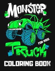 Monster Truck Coloring Book For Kids