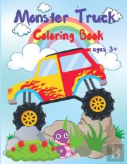 Monster Truck Coloring Book For Kids