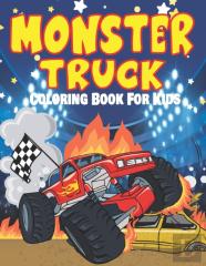 Monster Truck Coloring Book For Kids