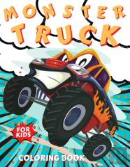 Monster Truck Coloring Book For Kids