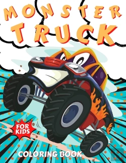 Bertrand.pt - Monster Truck Coloring Book For Kids