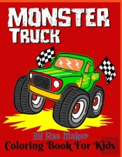 Monster Truck Coloring Book For Kids